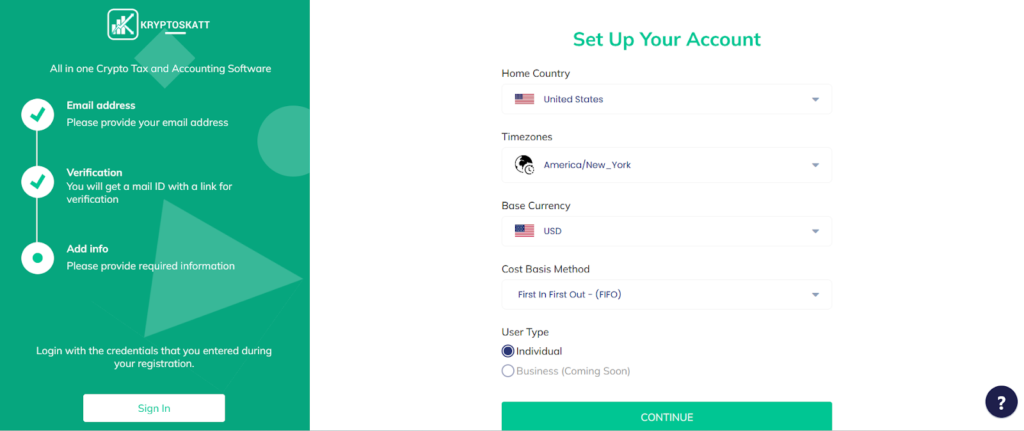 Crypto Tax and Accounting Software